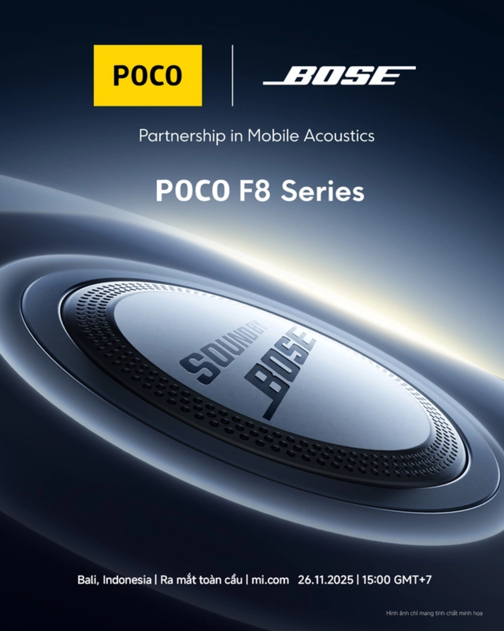 xiaomi poco f8 pro 2 Hệ thống loa được hợp tác với Bose