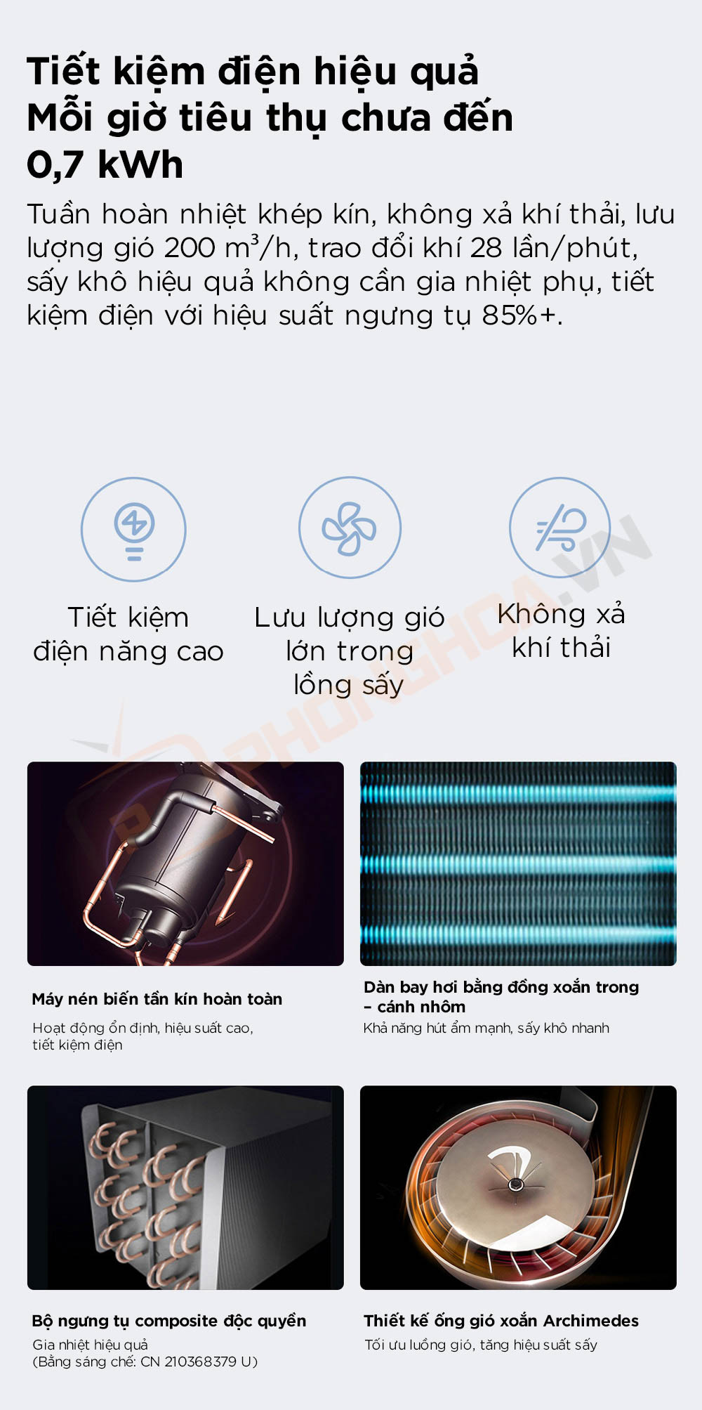 heat pump xiaomi mijia mj101 10kg 13 Heat Pump Xiaomi Mijia MJ101 10kg