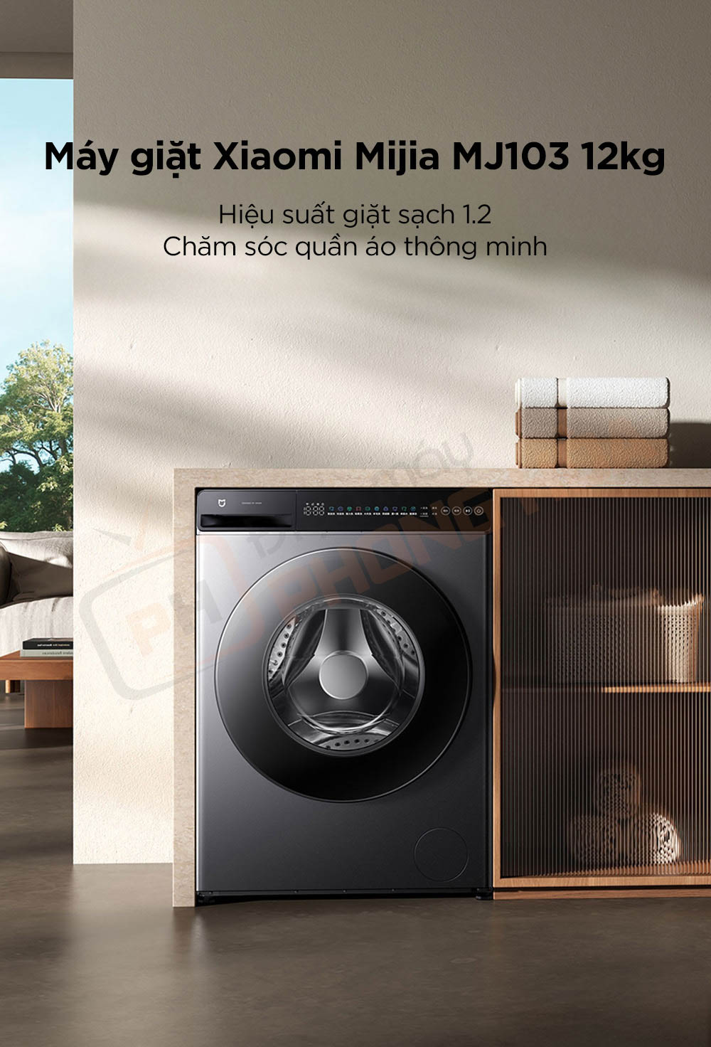 may giat mj 103 1 Máy giặt Xiaomi Mijia MJ103 12kg