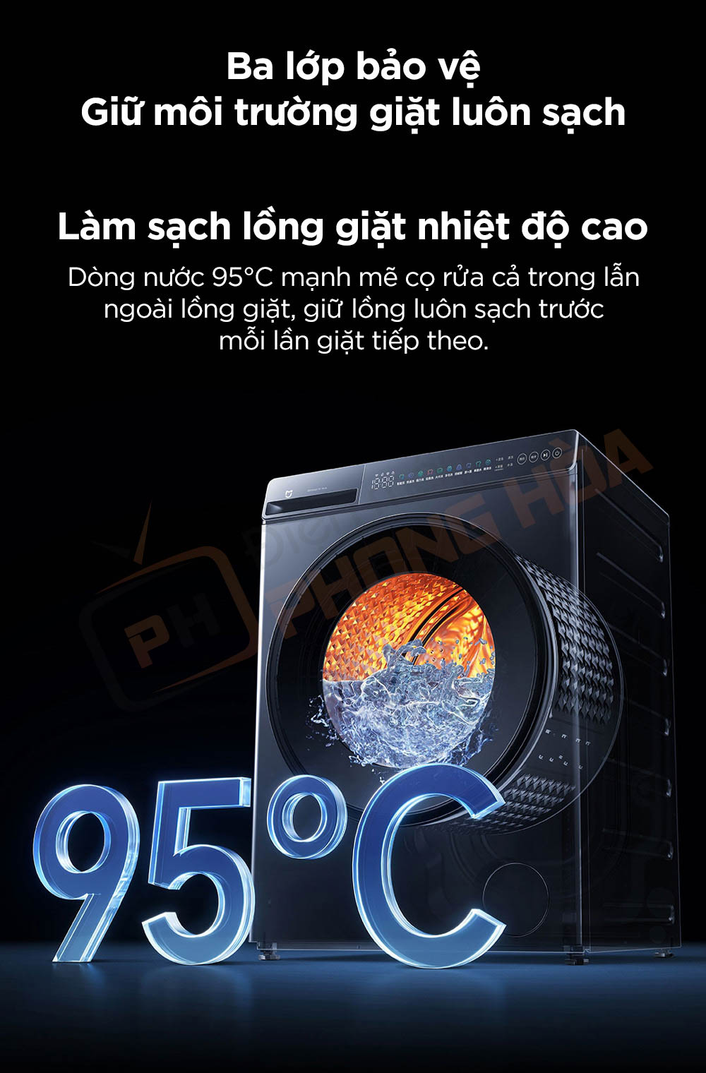 may giat mj 103 14 máy giặt MJ103 12kg ba lớp bảo vệ