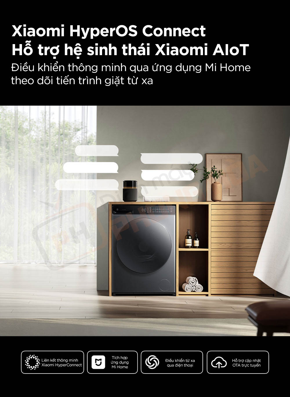 may giat xiaomi mijia pro mj101 11 Máy giặt Xiaomi Mijia Pro MJ101