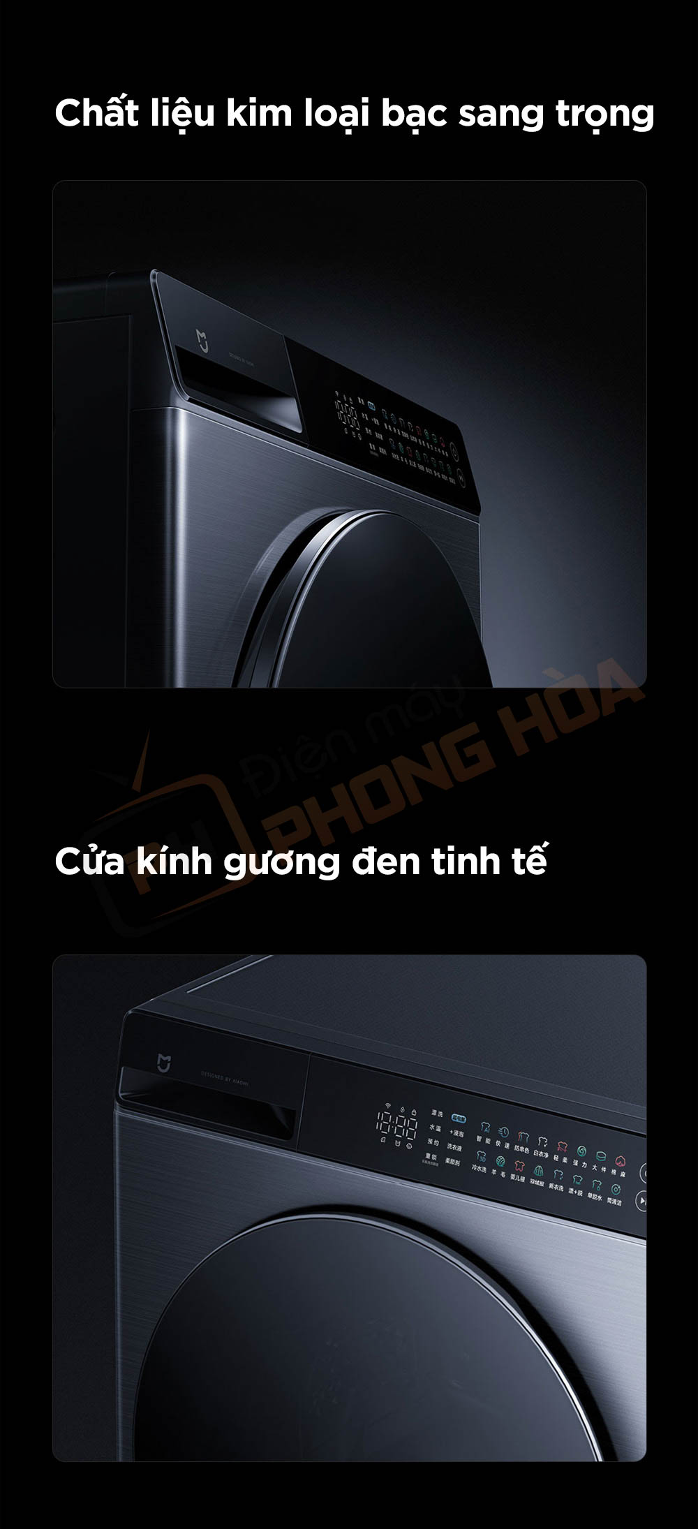 may giat xiaomi mijia pro mj101 16 Máy giặt Xiaomi Mijia Pro MJ101