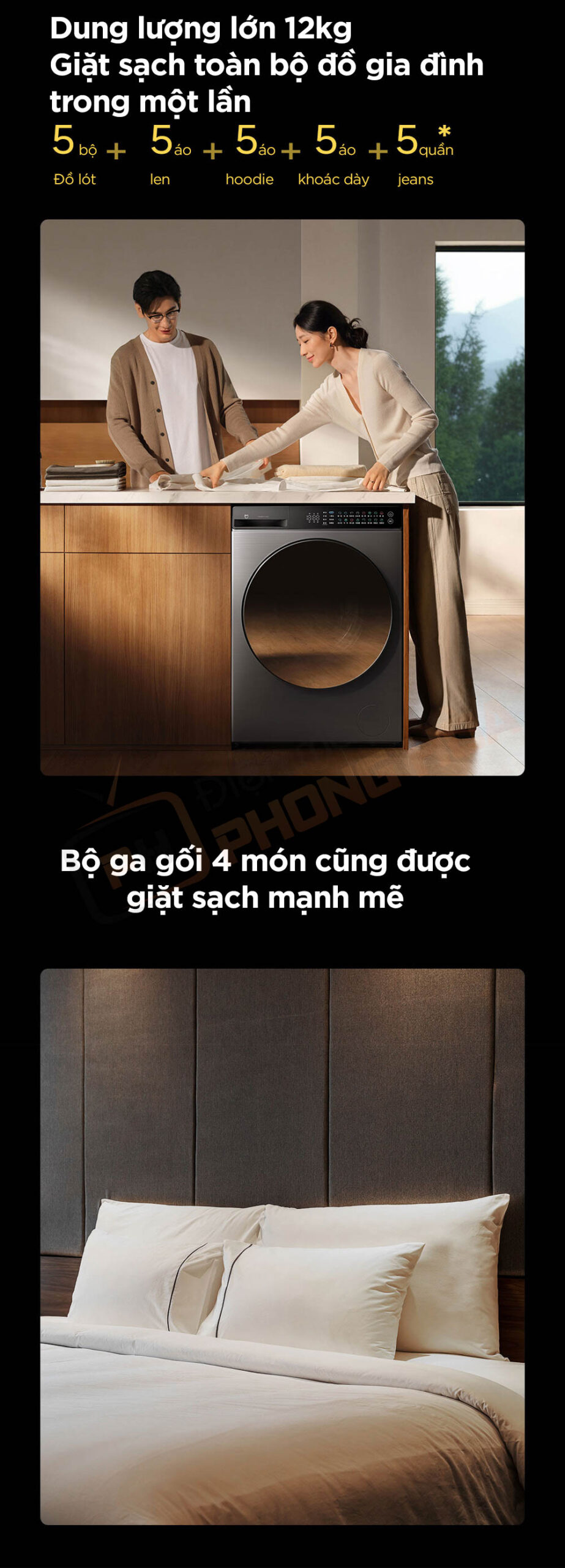 may giat xiaomi mijia pro mj101 3 scaled Máy giặt Xiaomi Mijia Pro MJ101