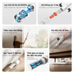 may hut bui cam tay xiaomi mijia e204 16 Máy hút bụi cầm tay Xiaomi Mijia E204