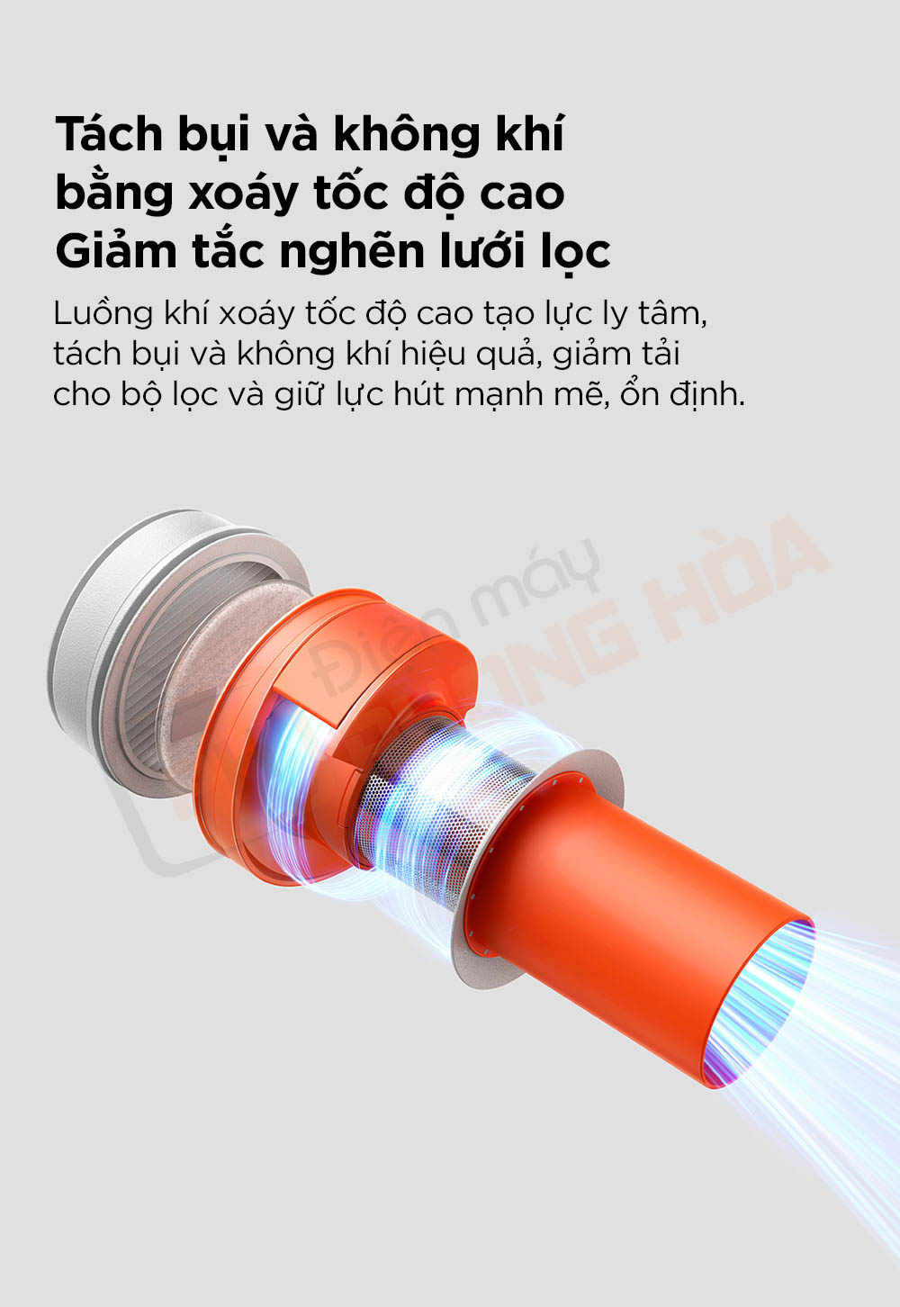 may hut bui cam tay xiaomi mijia e204 7 Máy hút bụi cầm tay Xiaomi Mijia E204