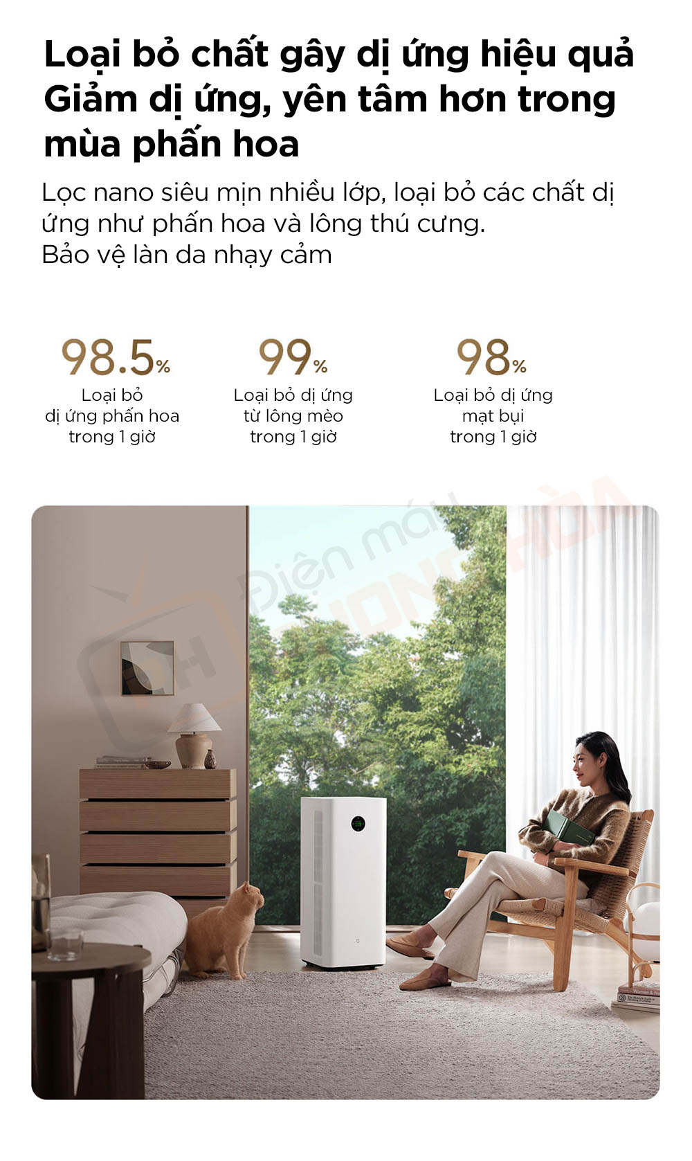 may loc khong khi mijia 5 pro 7 máy lọc không khí mijia 5 pro loại bỏ chất gây dị ứng