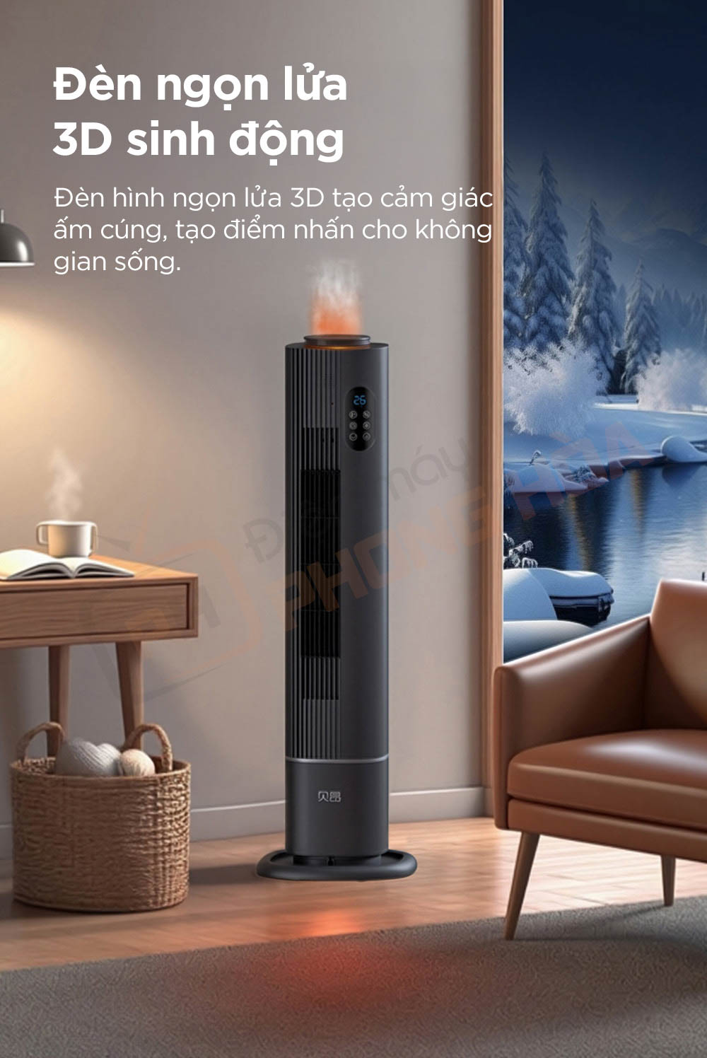 may suoi beion n900 pro graphene 6 Máy sưởi Beion N900 Pro Graphene