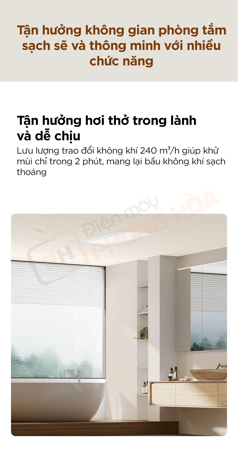 may suoi nha tam xiaomi mijia s1 10 Máy sưởi nhà tắm Xiaomi Mijia S1