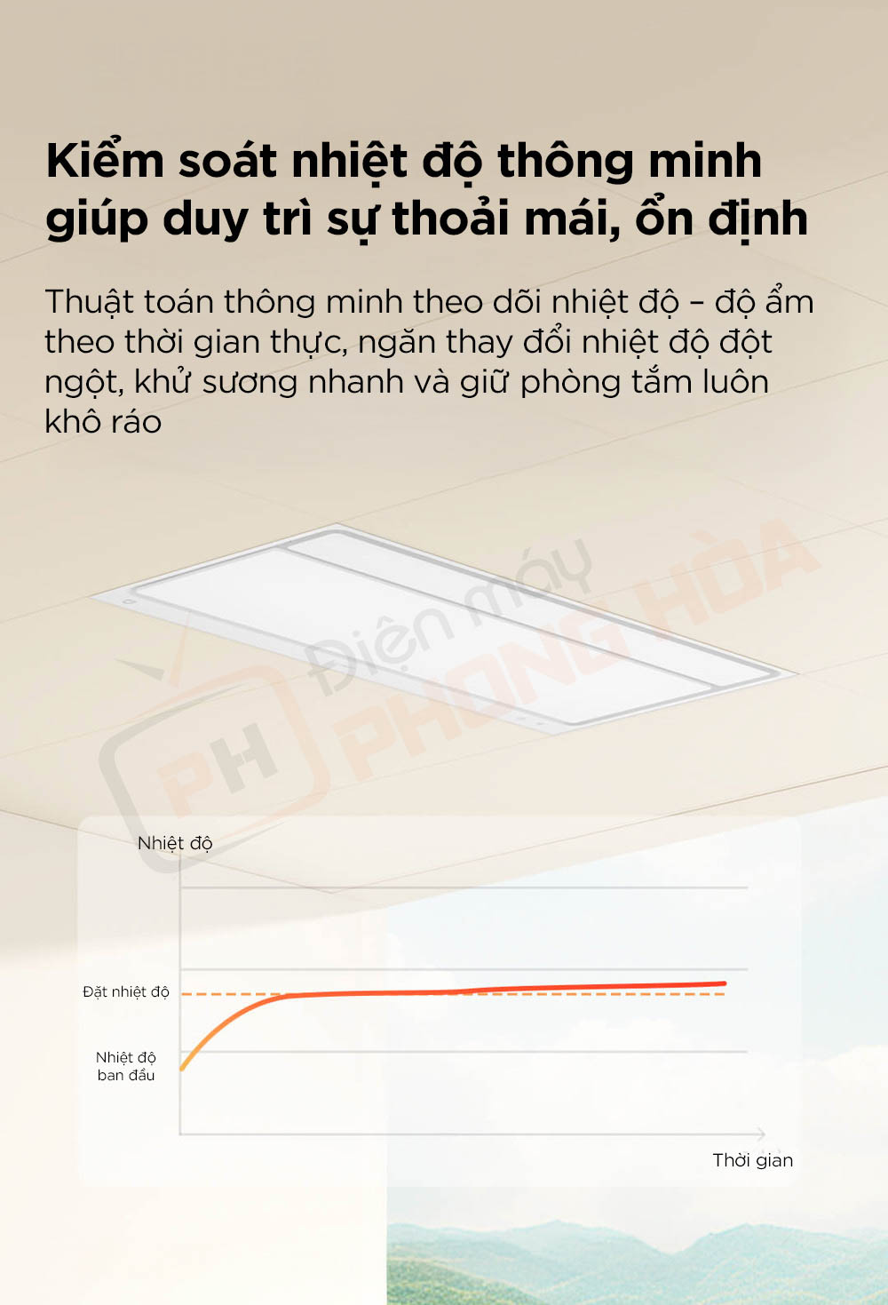may suoi nha tam xiaomi mijia s1 4 Máy sưởi nhà tắm Xiaomi Mijia S1