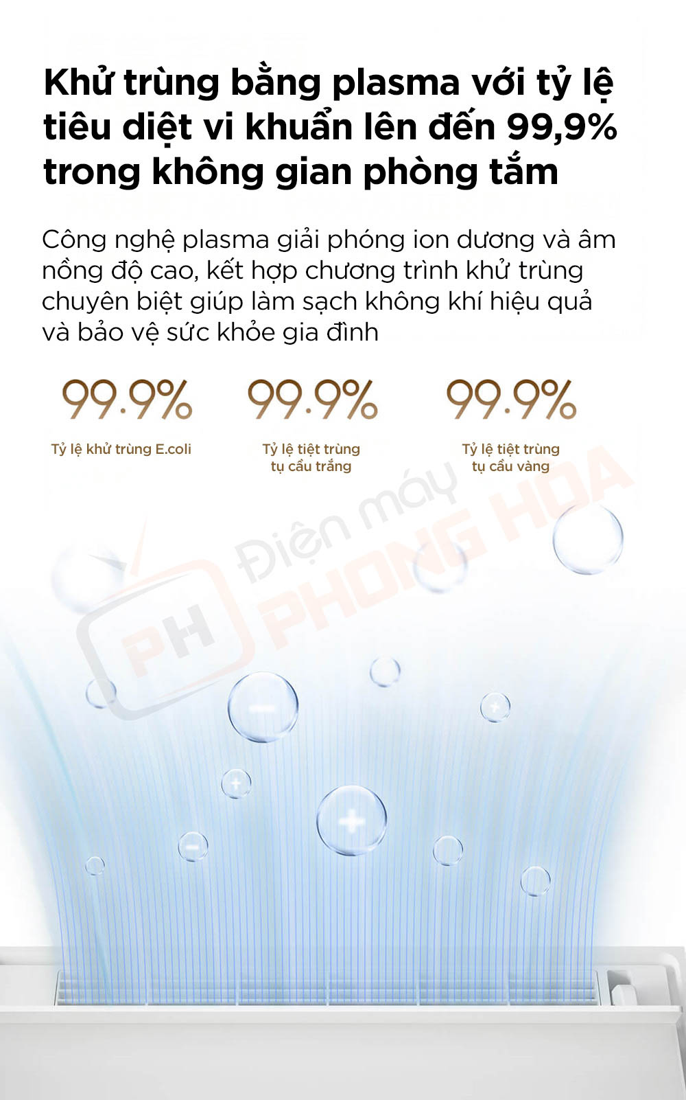 may suoi nha tam xiaomi mijia s1 7 Máy sưởi nhà tắm Xiaomi Mijia S1