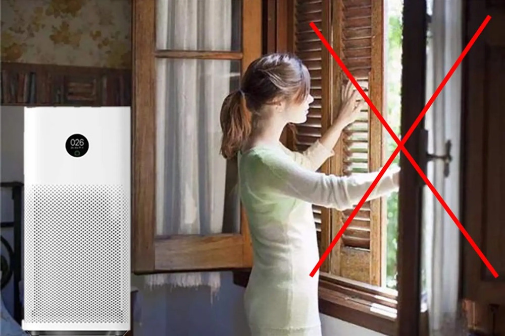 nen bat may loc khong khi bao lau 3 Nên đặt máy lọc không khí trong phòng ít thông gió