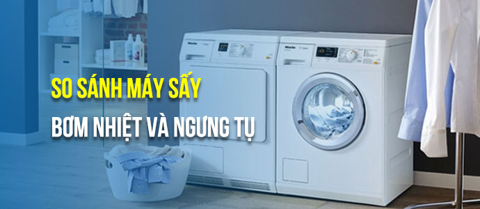 So sánh máy sấy ngưng tụ và bơm nhiệt