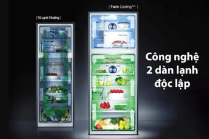 Công nghệ 2 dàn lạnh độc lập trên tủ lạnh