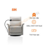 Ghế sofa điện da thật đa chức năng 8H B12