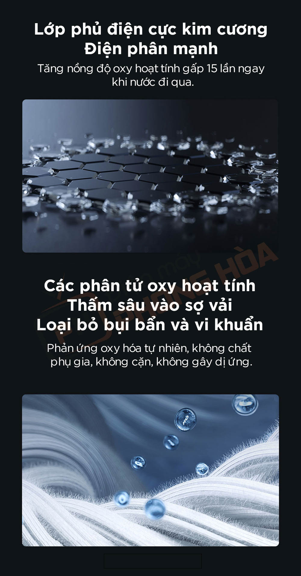 may giat mijia MJ105 pro 9 máy giặt mijia 105pro trang bị lớp phủ điện cực