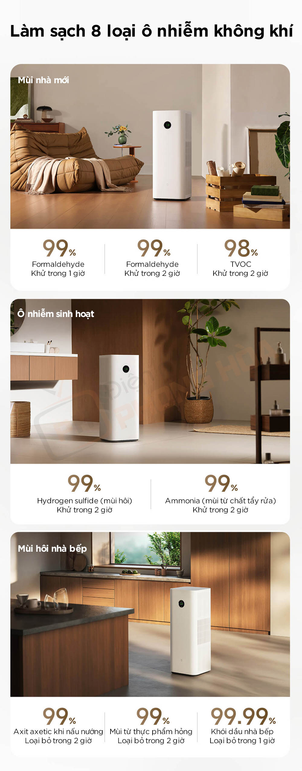 may loc khong khi xiaomi air purifier 6 pro 11 Máy lọc không khí Xiaomi Air Purifier 6 Pro