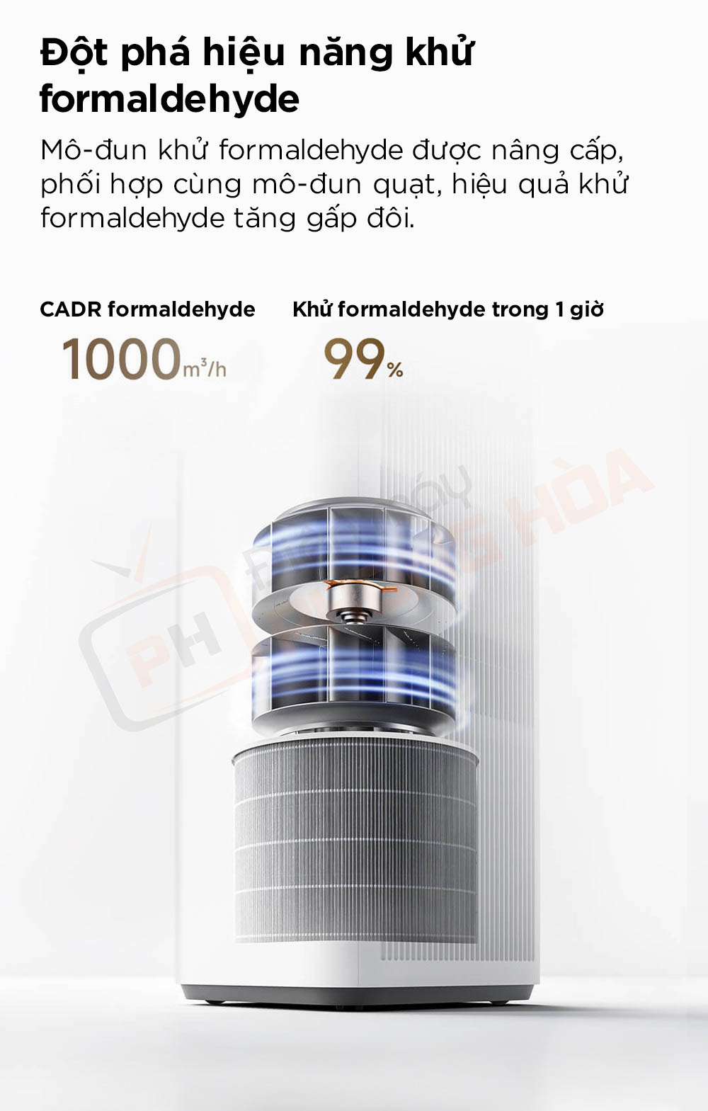 may loc khong khi xiaomi air purifier 6 pro 4 Máy lọc không khí Xiaomi Air Purifier 6 Pro