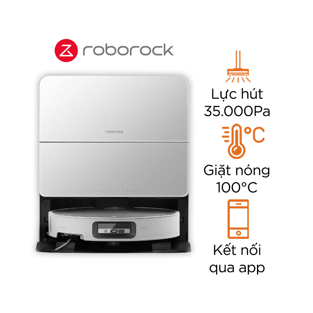 Robot hút bụi lau nhà Roborock Saros 20 Sonic Robot hút bụi lau nhà Roborock Saros 20 Sonic