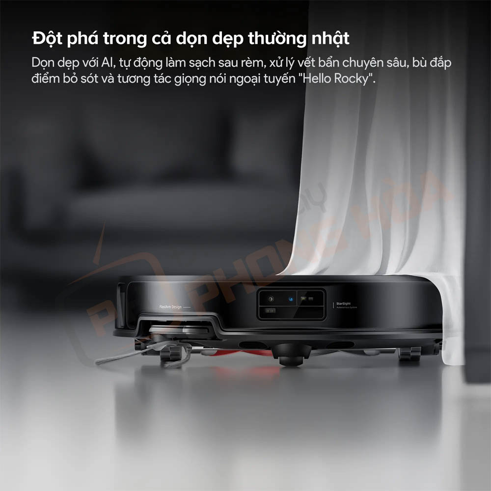 robot hut bui lau nha roborock saros 20 sonic 21 AI làm sạch toàn diện